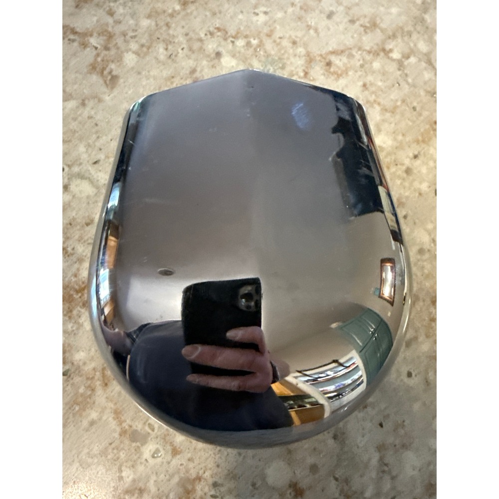 Harley Davidson Bar & Shield Chrome Horn Cover 69166-01 Fits 1993-Later Side‎